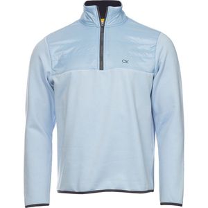 Calvin Klein Ramond Hybrid 1/4 Zip Pullover - Airblue