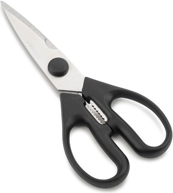 Keukenschaar - RVS - Zwart