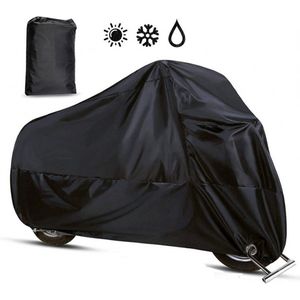 Scooterhoes - Motorhoes Universeel - Waterdicht 300D Oxford - Incl. opbergzak - 265 x 105 x 125 CM - voor alle Scooters / Motors - Geschikt voor Binnen en Buiten - anti-stof/uv