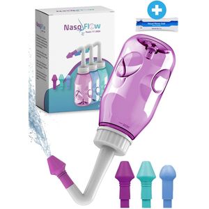 NasoFlow - Incl 30x Neusspoelzout - Neusdouche - neti pot - neusdouche volwassenen - neusspoeler