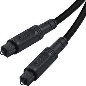 By Qubix Optische kabel - 10 meter - Toslink Optical audio kabel - zwart audiokabel soundbar