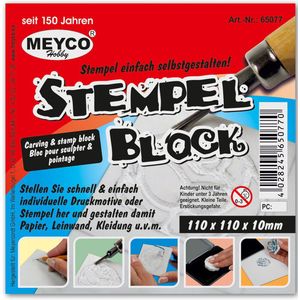 Meyco Hobby - Stempel Block - 11 x 11 cm