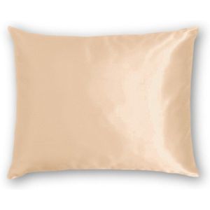 Zijden Kussensloop Donker Champagne - 22MM - Silk Heaven - 50x70cm / Hotelsluiting
