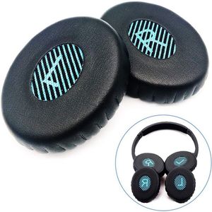 Oorkussens Vervangende Schuimrubberen voor On-Ear Hoofdtelefoon - Geschikt voor Bose SoundLink SoundTrue - Zwart - Comfortabel en Duurzaam