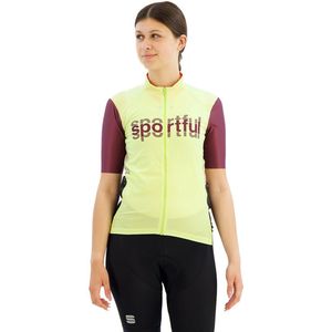 Sportful - Supergiara Logo - Korte Mouw Wielertrui - Geel