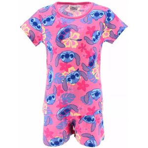 Disney Lilo en Stitch Pyjamaset Roze Maat 98