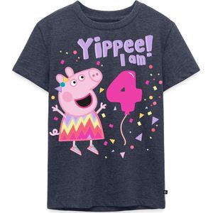 Peppa Pig's 4e Verjaardag Outfit Cadeau Premium T Shirt Kinderen