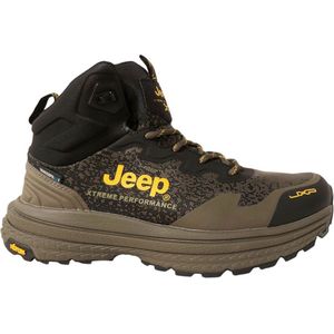 Jeep Tracked Mid WP Wandelschoen Heren Groen Zwart Waterproof