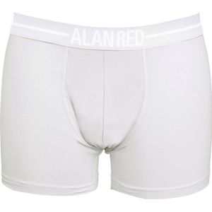 ALAN RED Colin boxers (3-pack) - heren boxers normale lengte - wit - Maat: S