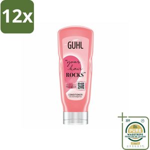 Guhl - Conditioner - Lovespeech - 200 ml - Voordeelverpakking - 12 stuks - Conditioner voor droog haar - Conditioner voor beschadigd haar