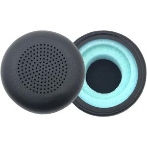 Green Glow - Oorkussens voor on-ear hoofdtelefoon van zacht leer en akoestisch schuim