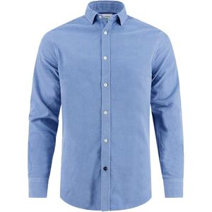 A Fish Named Fred - Overhemd - Blauw - Katoen