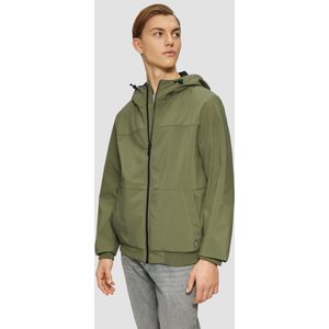 Tussenjas - Softshell - Effen - Met Capuchon - Licht Gevoerd
