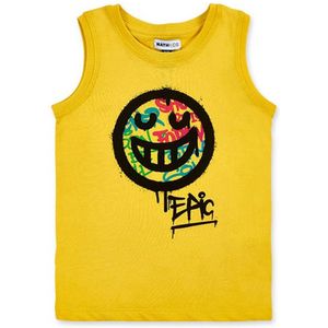 Tuc Tuc Urban Attitude Mouwloos T-shirt Geel 12 Years