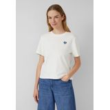 s.Oliver - Shirt - Lichtbeige / Blauw - T-shirt