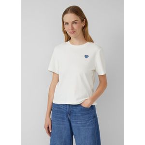 s.Oliver - Shirt - Lichtbeige / Blauw - T-shirt