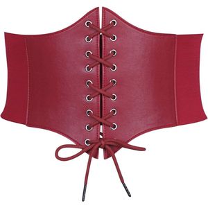 Dames Korset met Loodjes en Elastische Tailleband voor een Wesp Taille