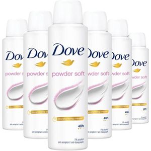 6x Dove Powder Soft Deo Spray - 150 ml