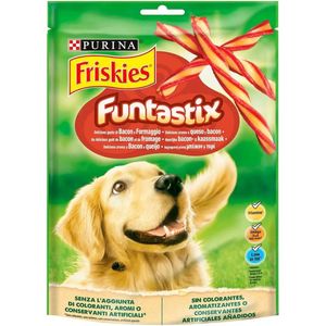 4x - Friskies Snacks Funtastix Kaas en bacon | 4x175g