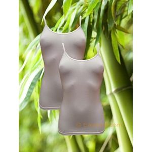 Boru Bamboo - maat M - 2-pack dames hemd - wit