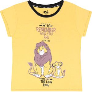 DISNEY Lion King - Geel dames t-shirt