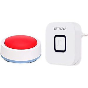 Draagbare Pager Voor Zorgverleners / Sos Alarm - Noodoproepknop Bel / Noodalarmsysteem / Persoonlijke Alarmhulp \ Portable Pager For Caregivers / Emergency Call Button Call / Emergency Alarm System /