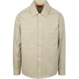 Hugo - Locky_2_M - Overhemd - Beige - Lange Mouwen - Polyester