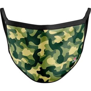 [Merchandise] Maskfy Herbruikbare Mondkapje Groen Camouflage