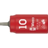 Wera - 8767 C VDE HF TORX Bitdop - Geïsoleerd - 1/4 - TX 10