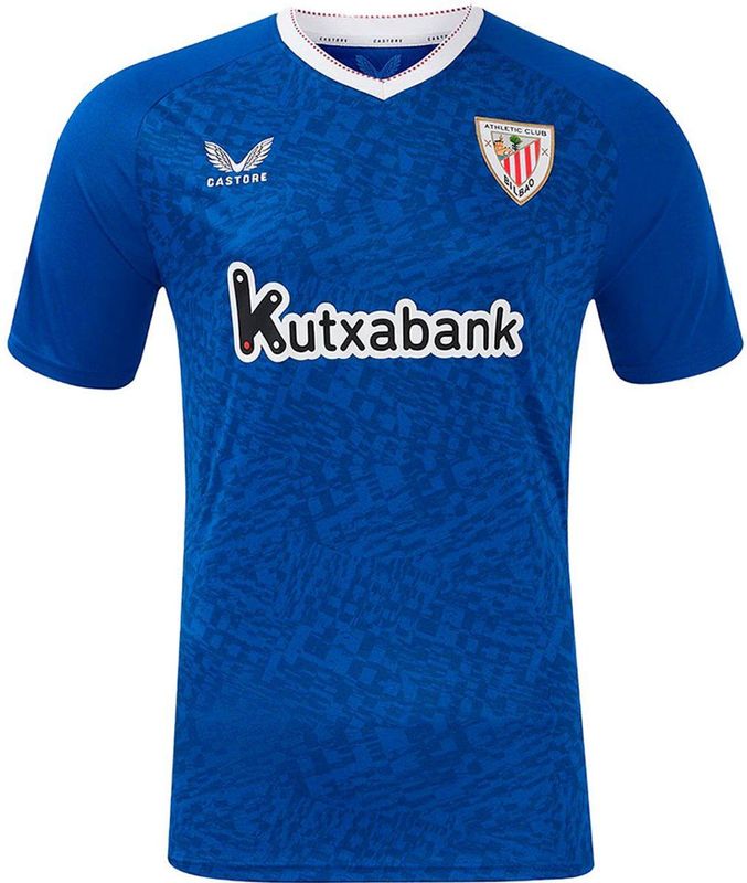 Castore Athletic Club Replica Uit T-shirt Met Korte Mouwen Blauw