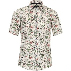 Groen Overhemd Met Motief Korte Mouw Casa Moda Modern Fit - XL