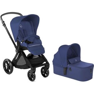 Jane Muum kinderwagen Blue (2022) + Jane Micro BB reiswieg + gratis luiertas & regenhoes t.w.v. €139,-