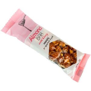 Melekouni Pasteli Almond Bar with honey 40gr 4stuks | Amandelen Glutenvrij