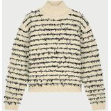 Fabienne Chapot - Zilla - Gebreide Trui - Zwart/Wolwit