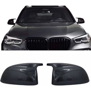 Spiegelkappen geschikt voor BMW G01 G02 G05 G07 X3 X4 X5 X7 Carbon Look