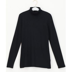 Oroblu Perfect Line Modal Turtle Neck Long Sleeve Zwart XS