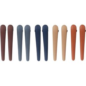 Allecto Premium – Alligator Clips Haar 10 stuks, Krokodil Clips Haar in Meerdere Kleuren voor Vrouwen met Dik, Fijn en Kort Haar