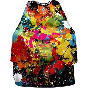 Volledige lengte professionele kapperscape voor het stylen, knippen en afsterven van haar - Meerkleurig - 145*165cm Kappersmantel