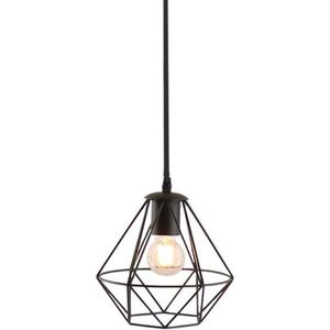 Olucia Jochem - Industriële Hanglamp - 3L - Metaal - Zwart - Rond - 120 cm
