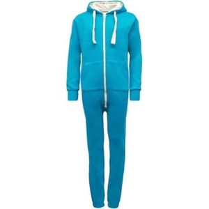 JC Blue - Turquoise Onesie kinderen - Onesie Jongens - Onesie Meisjes - Maat 152