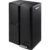 Pedaalemmer - Zwart - Kunststof - 30 Liter