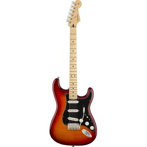 Fender Player Stratocaster Plus Top MN Aged Cherry Burst - ST-Style elektrische gitaar