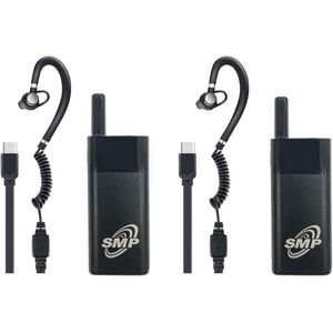 Mini Walkie Talkie Oplaadbaar met Groot Bereik - Geschikt voor Beveiliging, Restaurants en Werkplekken