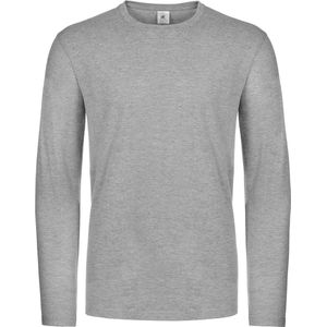 B&C #E190 Men's T-shirt long sleeve CGTU07T - Sport Grey - S
