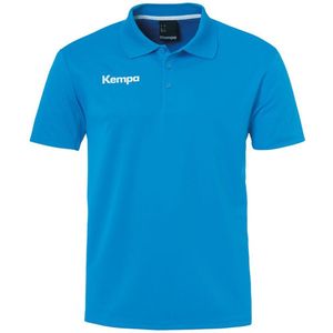 Kempa Poly Poloshirt Kempa Blauw Maat 164