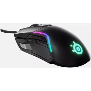 SteelSeries Rival 5 - Gaming Muis - Zwart - PrismSync RGB-verlichting - 9 Programmeerbare Toetsen - TrueMove Air 18.000 CPI
