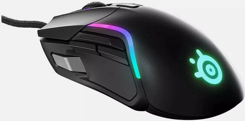 SteelSeries Rival 5 - Gaming Muis - Zwart - PrismSync RGB-verlichting - 9 Programmeerbare Toetsen - TrueMove Air 18.000 CPI