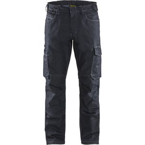 Blaklader Service werkbroek denim stretch 1439-1141 - Marineblauw - D84