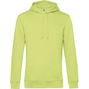 Organic Inspire Hooded° B&C Collectie maat M Limoengroen