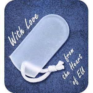 Zachte Eeltverwijderaar Voetvijl - Pedicure & Spa Voet Scrubber met Dubbelzijdig Grit